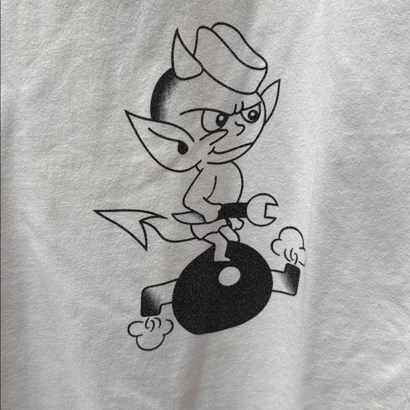 Y2K Ed Hardy x Christian Audigier Skulls T-Shirt - Picture 11 of 12